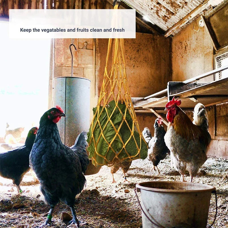 Chicken Vegetable Net String Bag Poultry - MyPetDollar.com