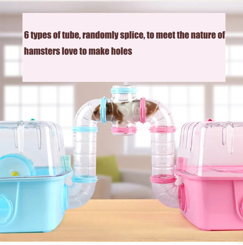 Hamster Pipeline Plastic Training Playing - MyPetDollar.com