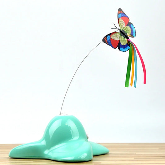 Electric Automatic Rotating Cat Toy Colorful - MyPetDollar.com