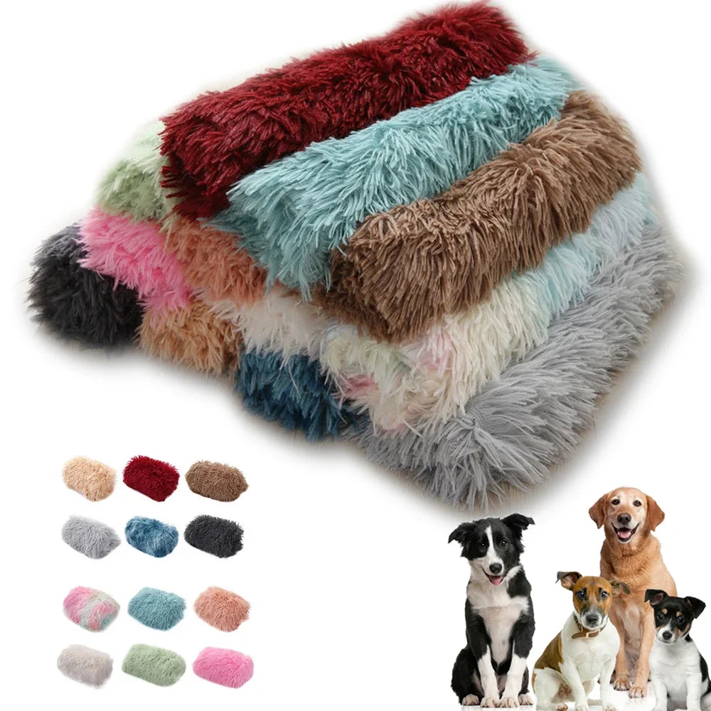 Plush Dog Blanket Winter Warm Pet Sheet Cat - MyPetDollar.com