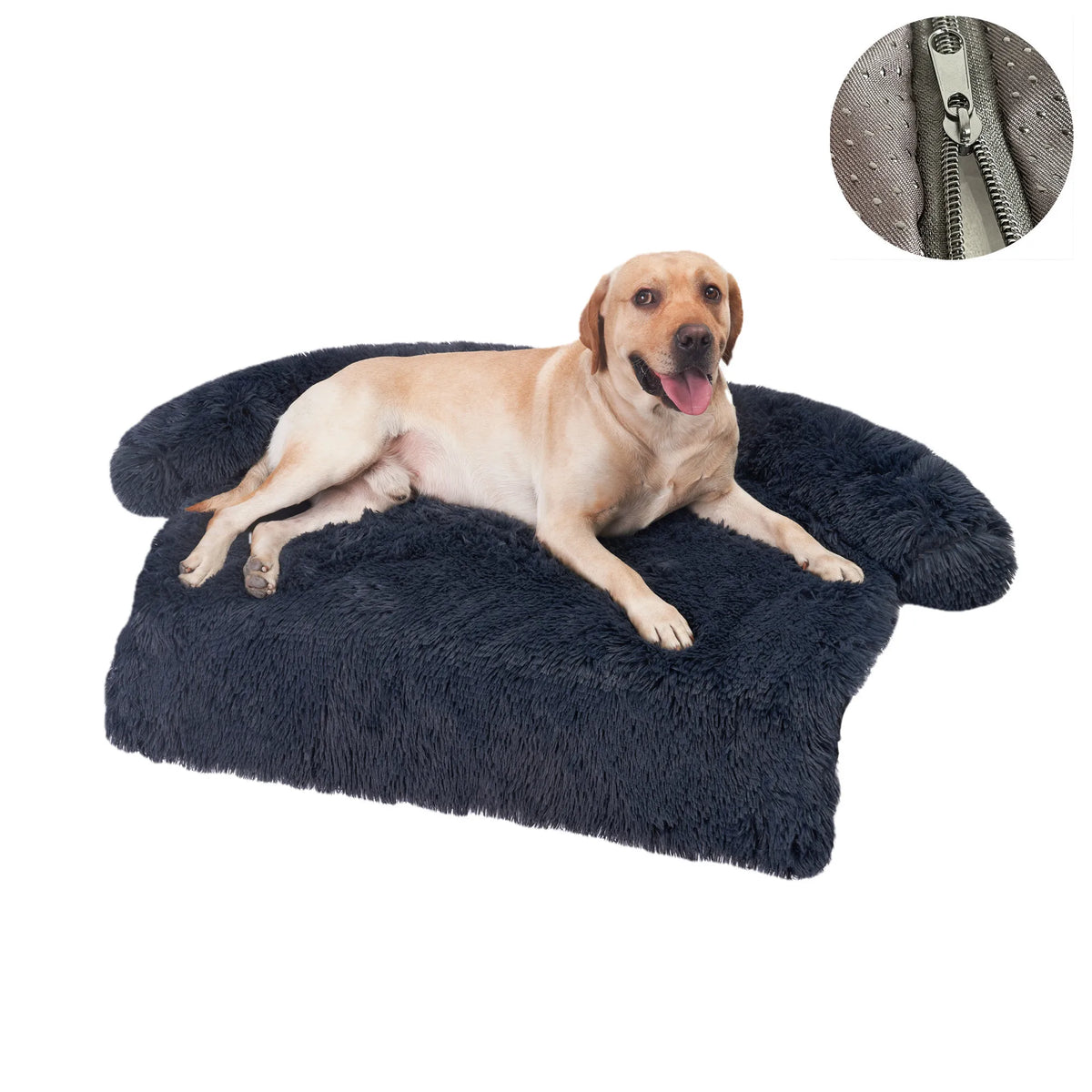Washable Pet Sofa Blanket, Calming Bed for - MyPetDollar.com