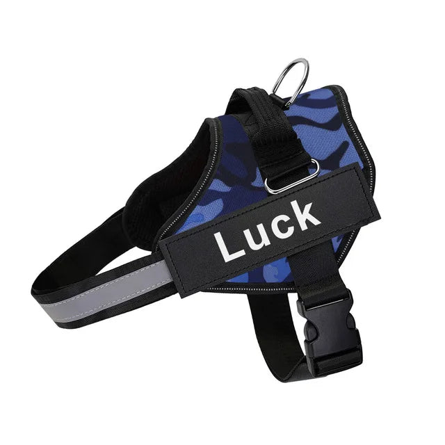 Dog Harness Vest ID Patch Customized - MyPetDollar.com