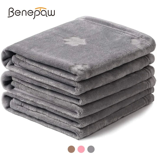 Benepaw Soft Fluffy Fleece Dog Blanket - MyPetDollar.com