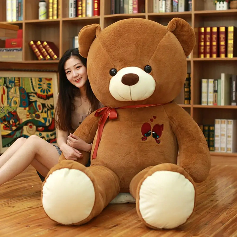 60-100CM Large Bear Plush Toy Lovely Giant - MyPetDollar.com