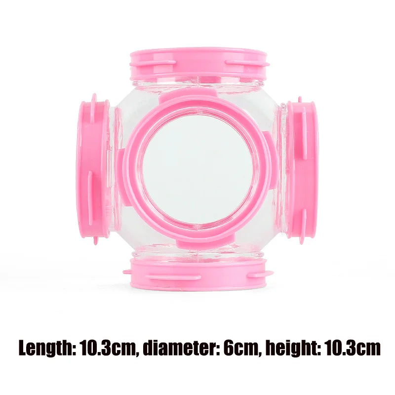 Hamster Pipeline Plastic Training Playing Tools DIY External – 12 Colors