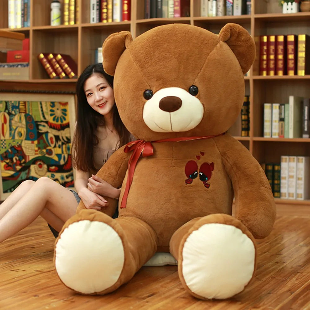 60-100CM Large Bear Plush Toy Lovely Giant - MyPetDollar.com