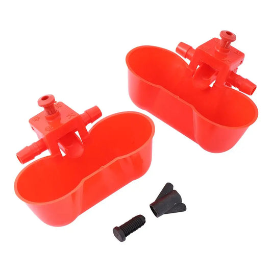 5/10/20Pcs Bird Drinker Bowl Water Feeding - MyPetDollar.com