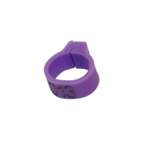 Bird Foot Ring Inner Diameter 8mm Pigeon Leg Poultry Dove – 10 Colors