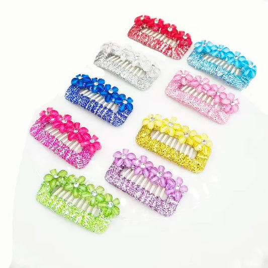 Cute Flower Pet Dog Hairpin About Small - MyPetDollar.com