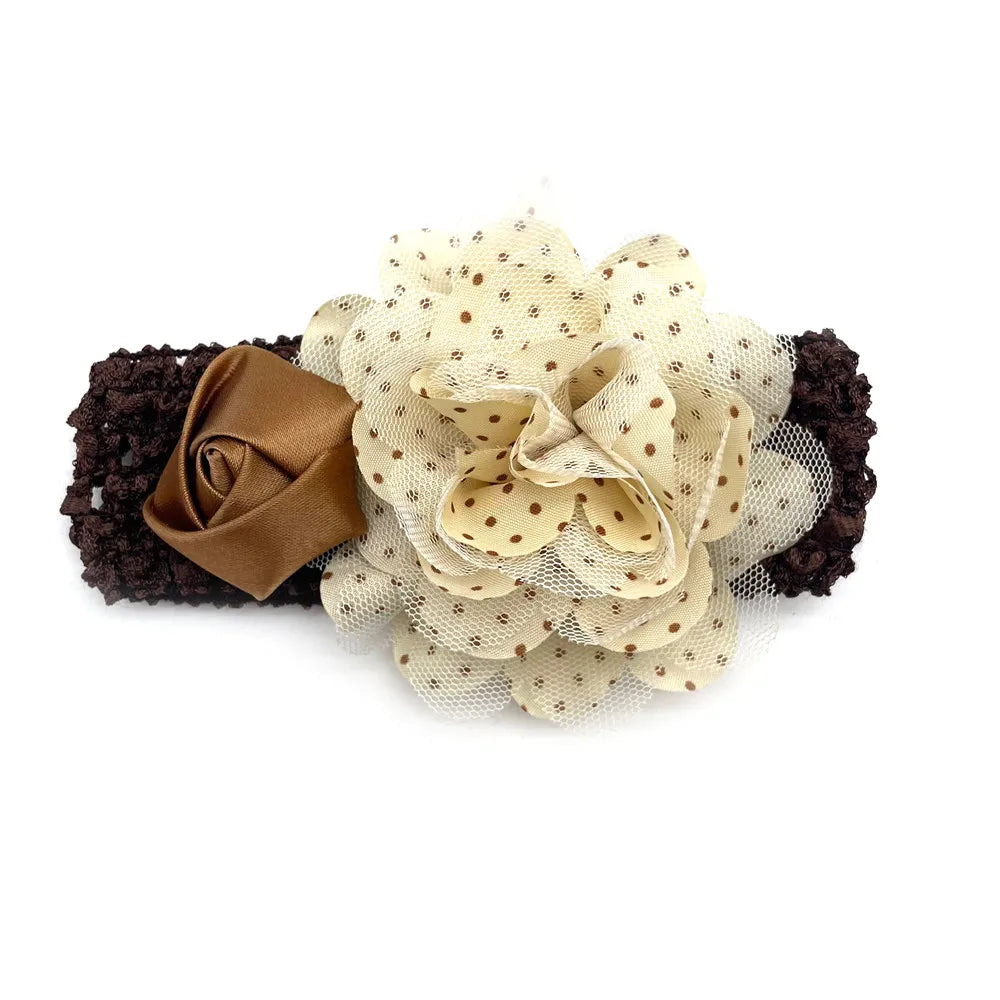 30/50Pcs Pet Dog Flowers Bowtie with Elastic - MyPetDollar.com