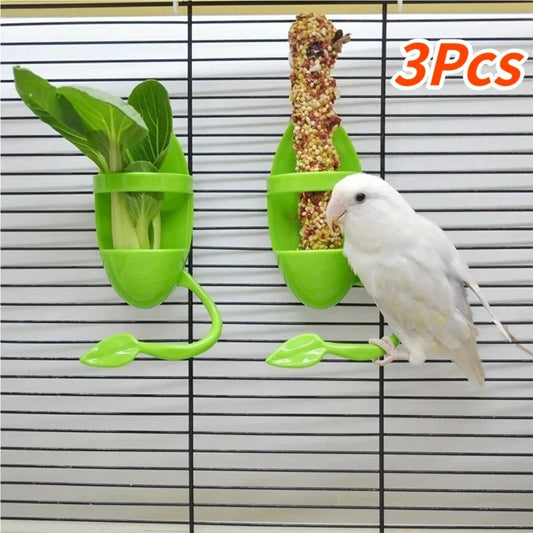 Bird Fruit Fork Cuttlefish Bone Holder - MyPetDollar.com