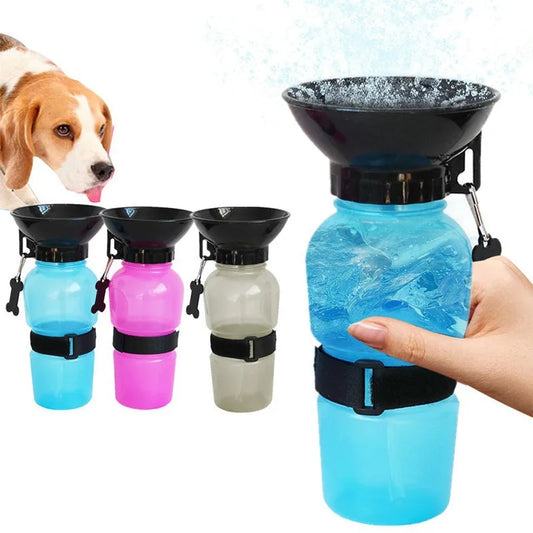 500ml Outdoor Squeeze Portable Pet Dog Water - MyPetDollar.com