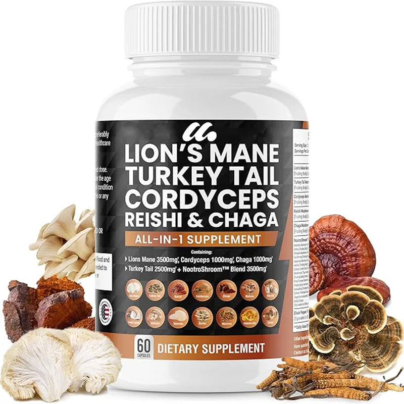 Lions Mane mushroom supplement contains - MyPetDollar.com