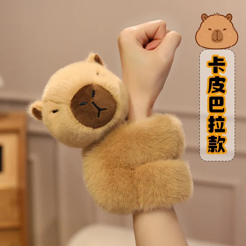 Funny Multifunctional Cartoon Animal Plush Wristband Toys for Dogs