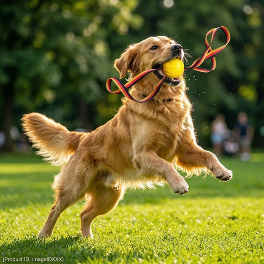 EVA Dog Rope - Attached Chew Resistant Ball, - MyPetDollar.com