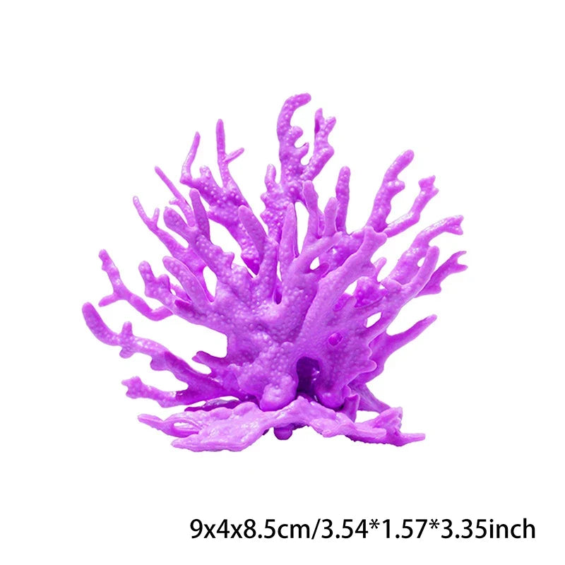 Coralline Artificial Fish Tank Decorations – Aquarium Supplies