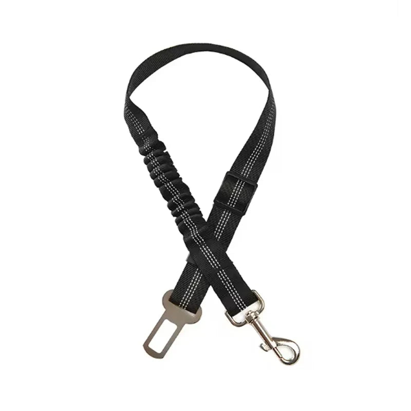 Adjustable Dog Car Safety Belt with Damping