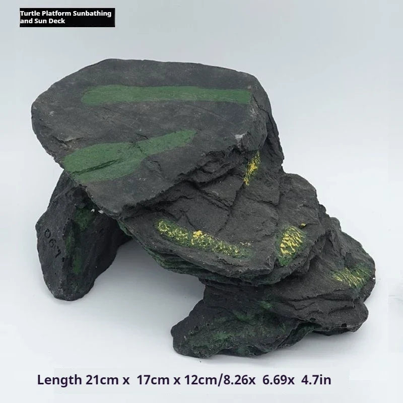 Turtle Platform Rectangular Aquarium Fish - MyPetDollar.com