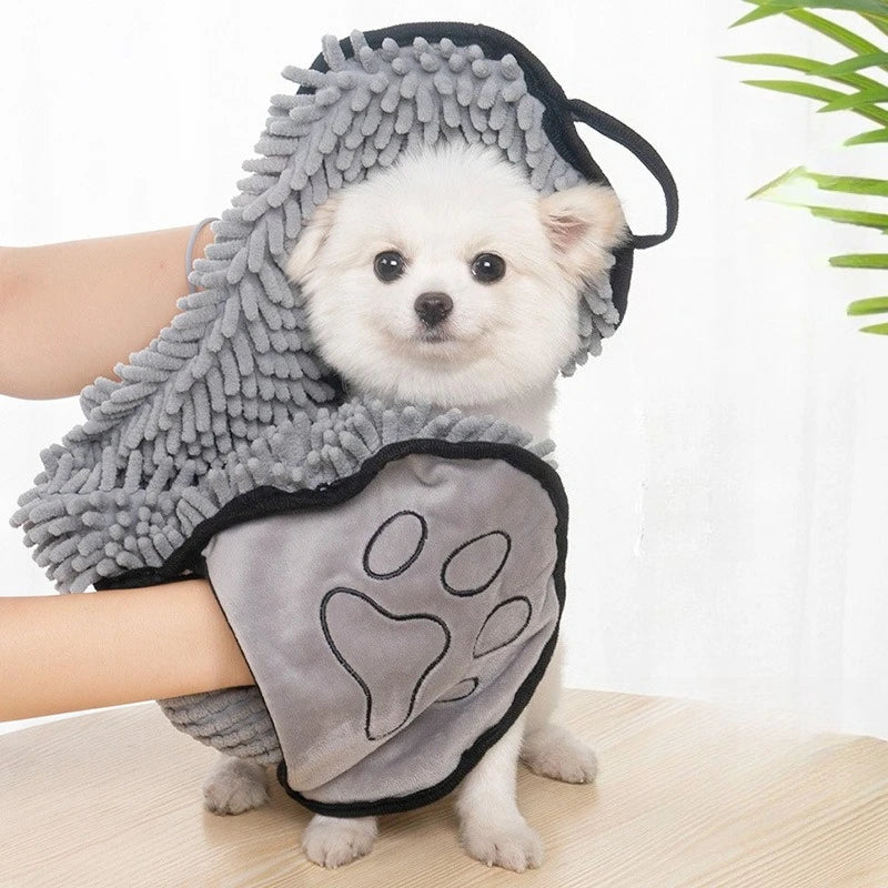 Pet dog towel super absorbent quick drying - MyPetDollar.com