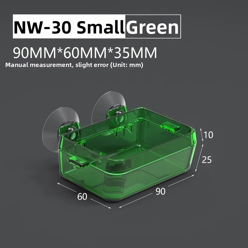 Anti-escape Reptile Feeder Bowl Detachable Plastic Food Dish – 4 Colors