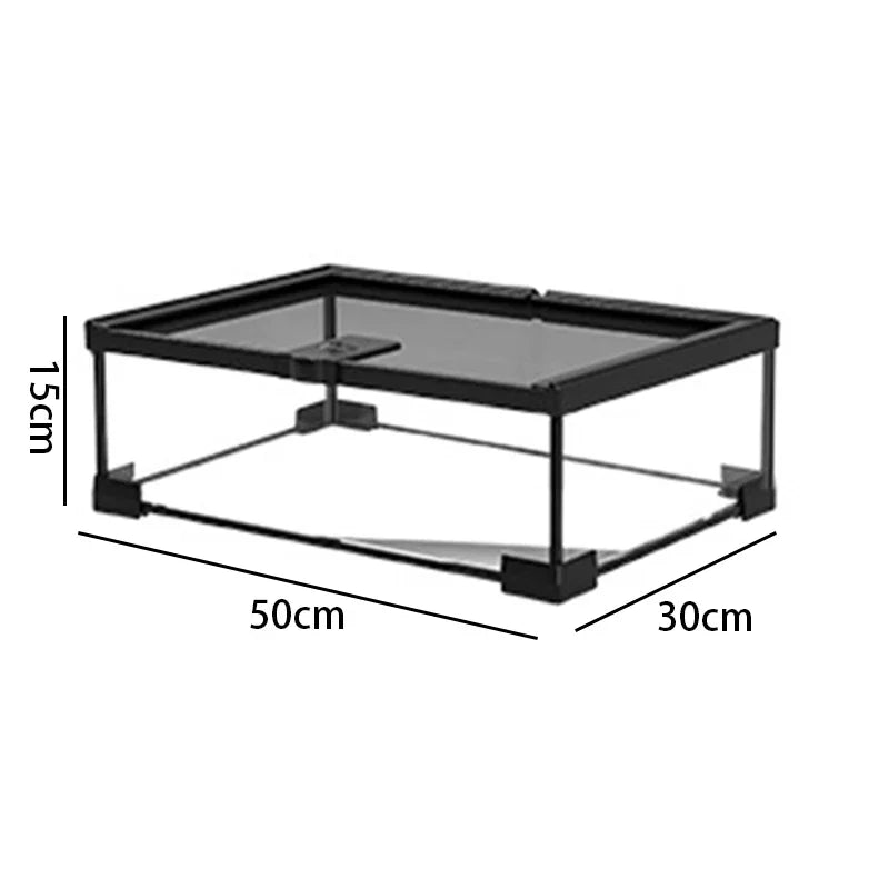 Transparent Terrariums Reptile Amphibians Ecological Tank – 9 Colors