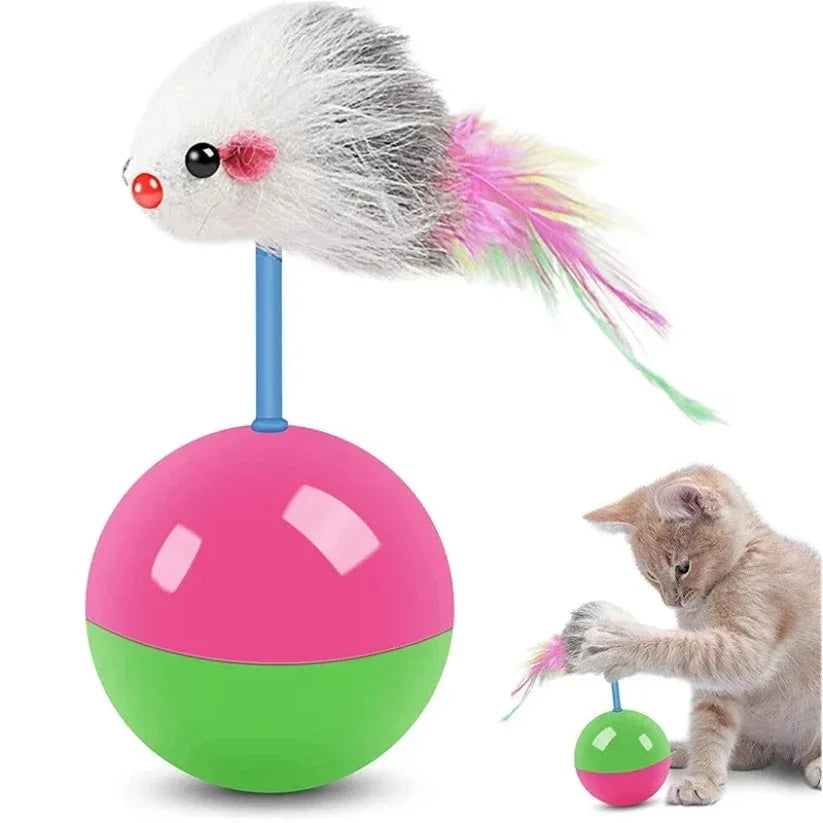 New Cat Toys Set Teasing Mouse Not Tumbler - MyPetDollar.com