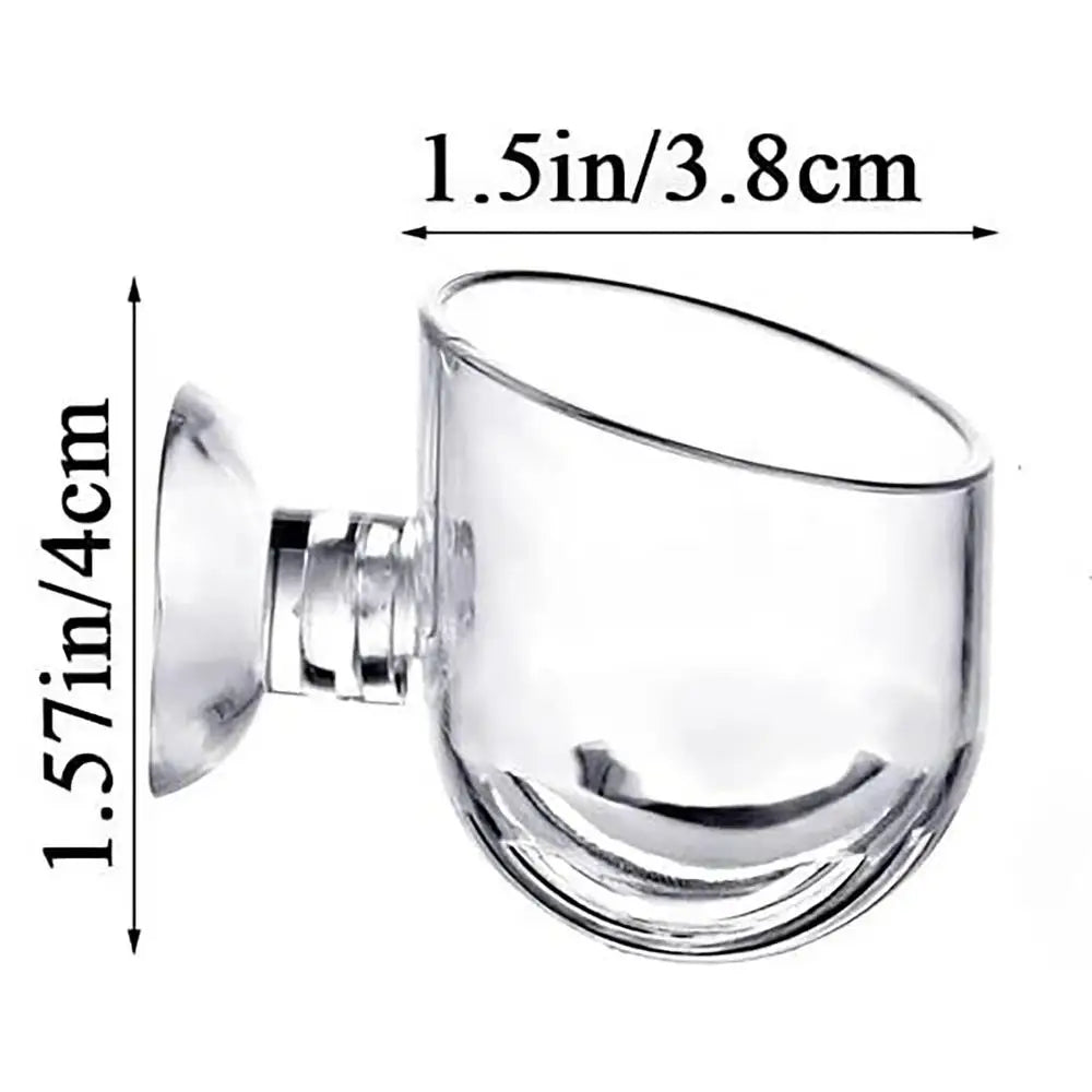 Acrylic Aquarium Decoration Plant Cup – 2 Colors