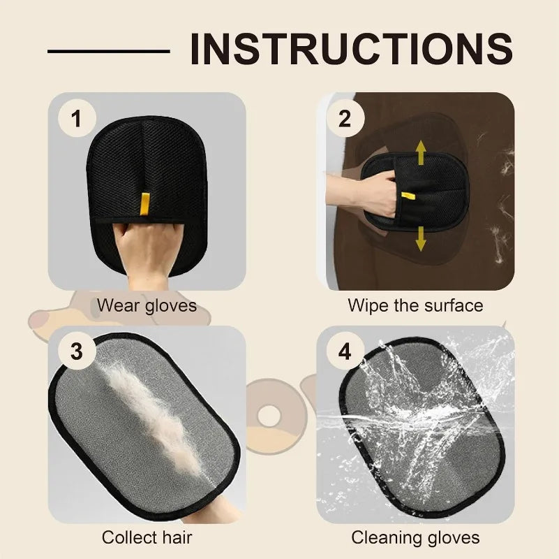 Reusable Electrostatic Pet Hair Removal - MyPetDollar.com