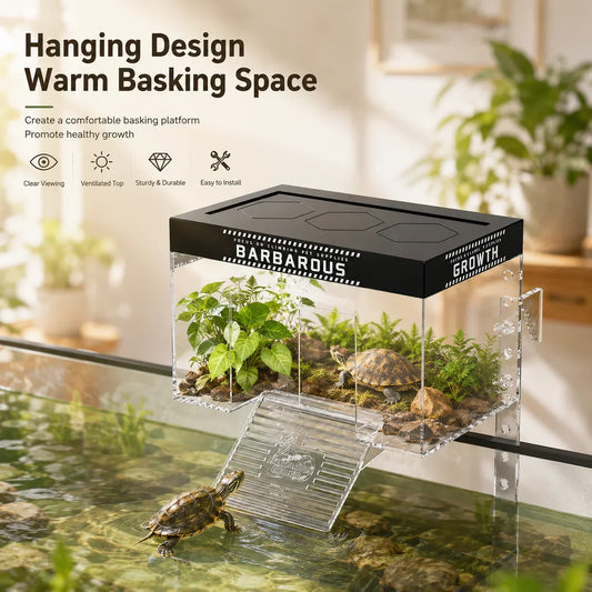 Clear Acrylic Turtle Basking Platform with - MyPetDollar.com