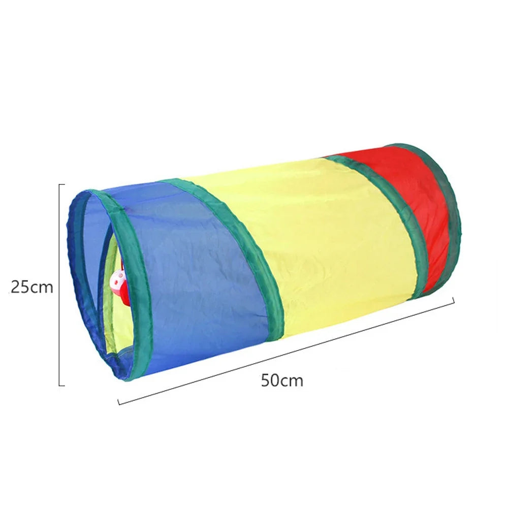 Cat Tunnel Foldable Cat Tunnel Pet Supplies - MyPetDollar.com