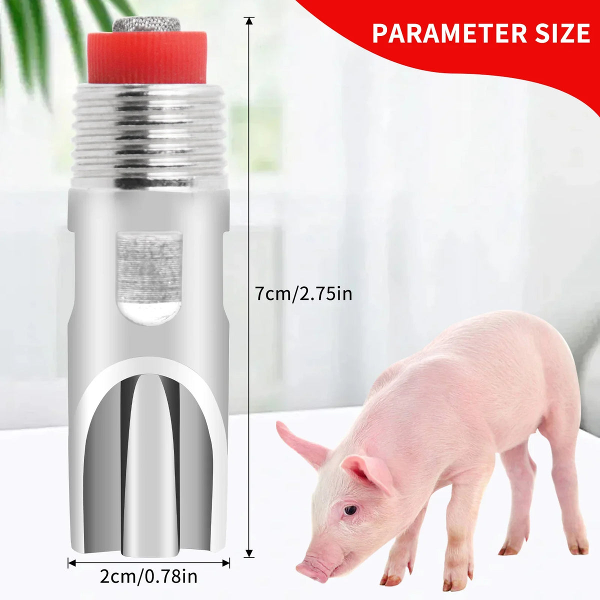 5/10Pcs Thicken Stainless Steel Pig Hog - MyPetDollar.com