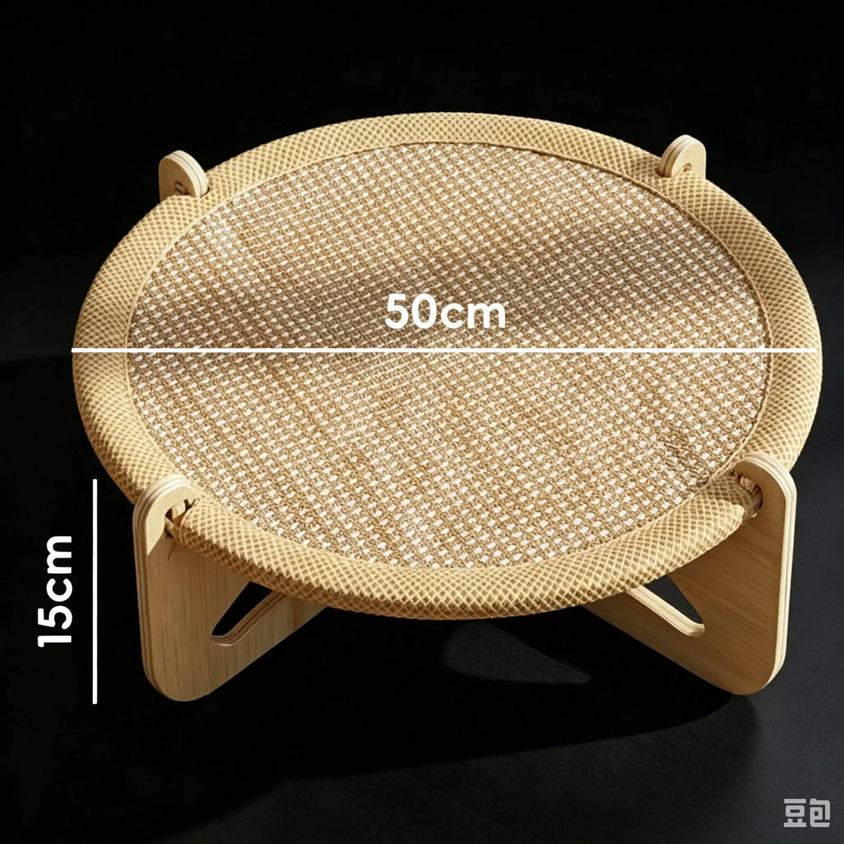 Simple Natural Four Seasons Sisal Pet Trampoline Cats, Breathable