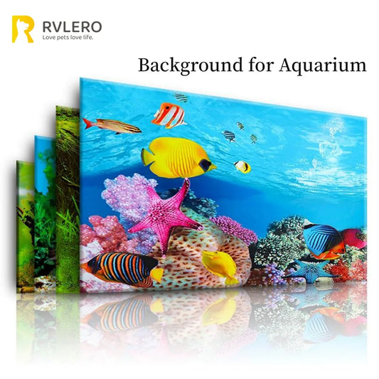 Background Aquarium 3D Sticker Poster - MyPetDollar.com