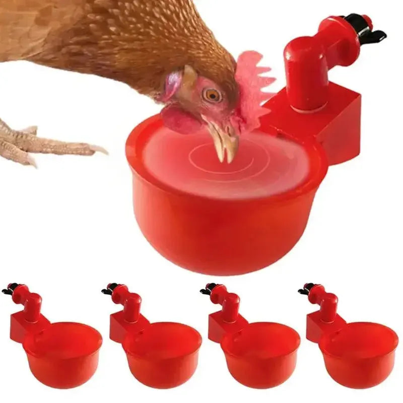 5-50Pcs Chicken Duck Drinking Cup Automatic - MyPetDollar.com