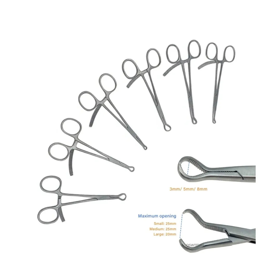 3mm/8mm Straight Curved Reduction Forceps - MyPetDollar.com