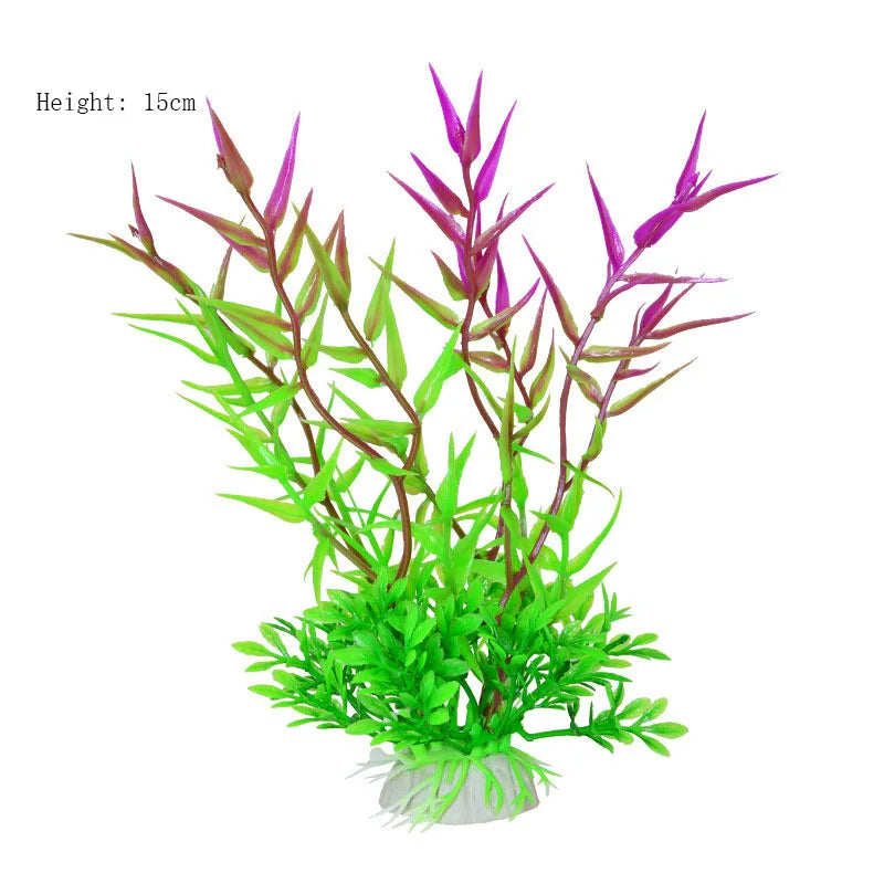 Artificial Aquarium Decor Plants Water Weeds - MyPetDollar.com
