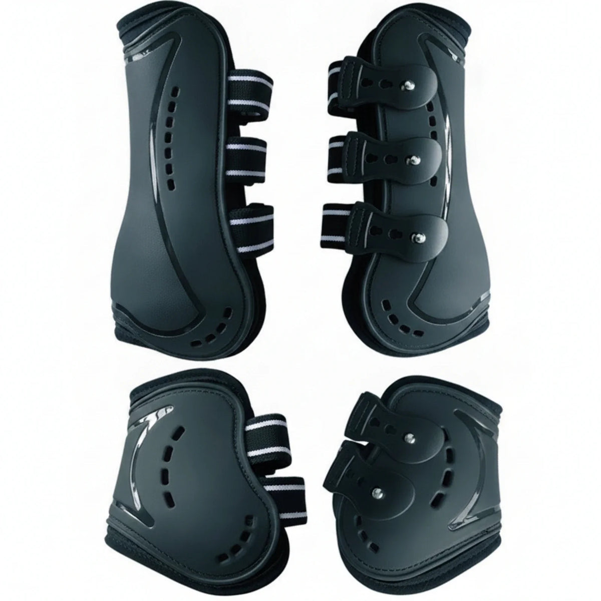4 Pieces Tendon Boots Breathable Horse Boots - MyPetDollar.com