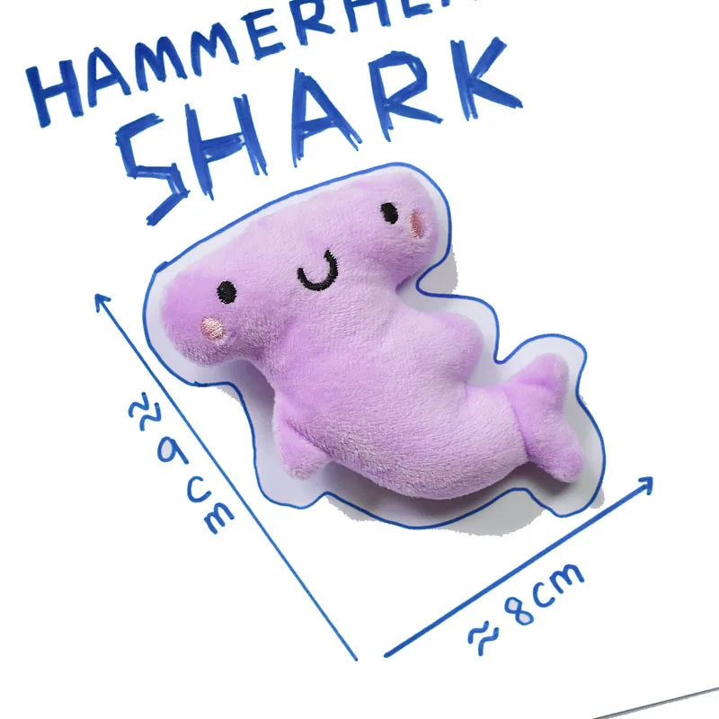 Interactive Marine Animal Plush Dog Voice Plaything Mini Cute Shark Crab Turtle