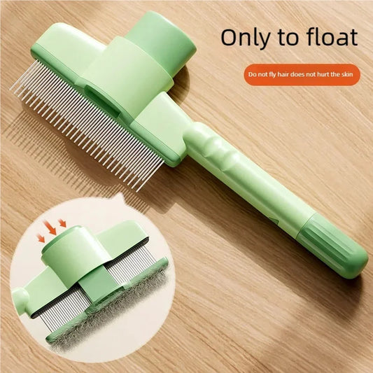Dual-Purpose Pet Comb for Cats, Floating - MyPetDollar.com