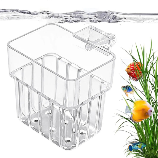 Transparent Hangable Aquarium Plant Holder - MyPetDollar.com