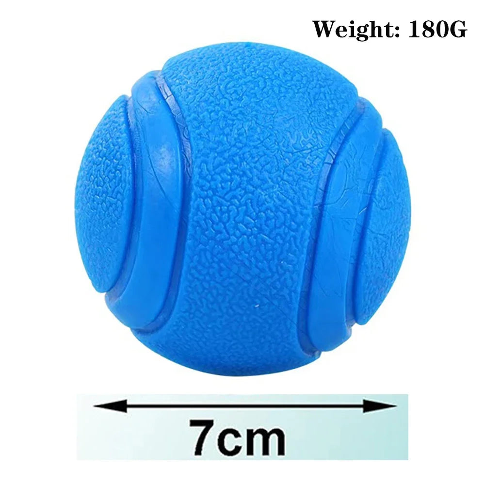 Rubber Pet Solid Elastic Toy Ball