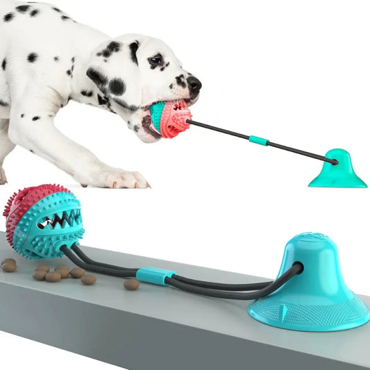 Dogs Food Toys Silicon Suction Cup Tug - MyPetDollar.com
