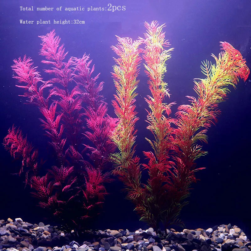 Artificial Aquarium Decor Plants Water Weeds - MyPetDollar.com