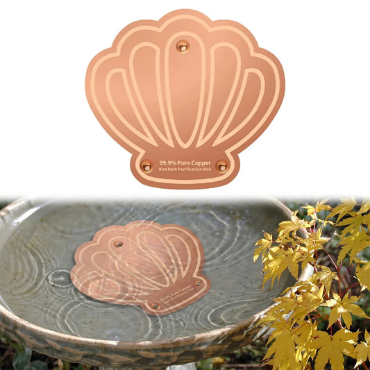 Bird Bath Copper Disk 0.8mm Self Cleaning - MyPetDollar.com