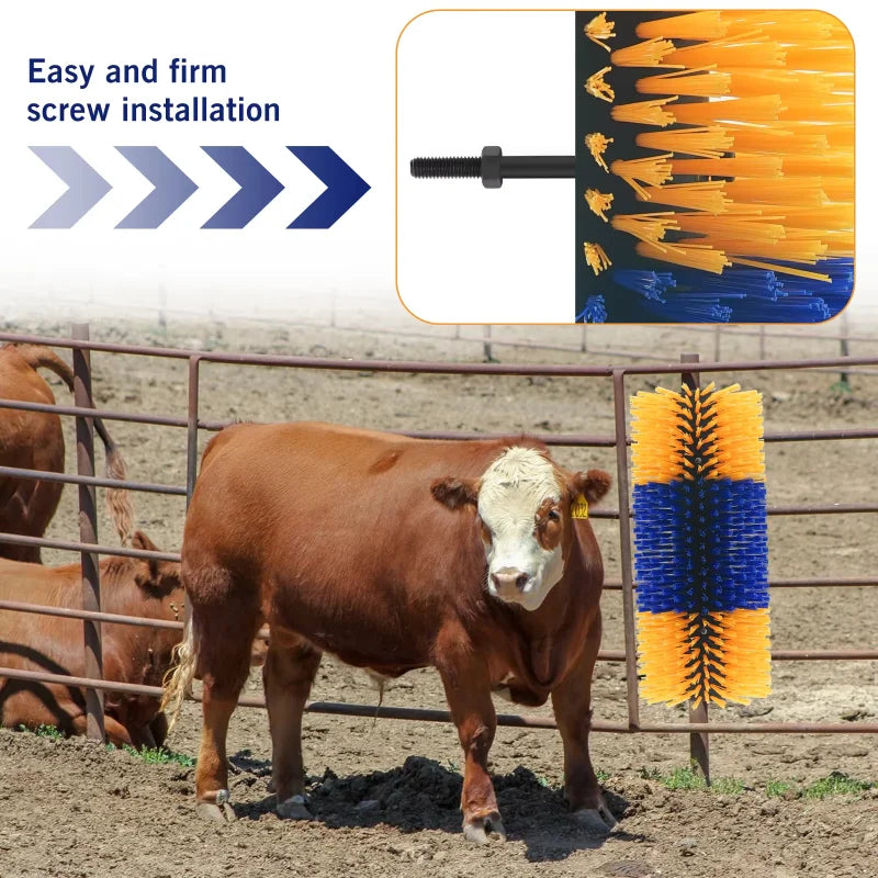 Livestock Grooming Brush Deep Massage - MyPetDollar.com