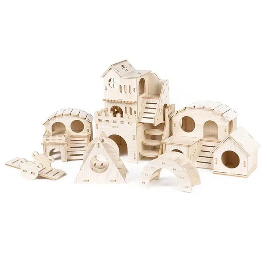 Guinea Pig Sturdy Dwarf Hamsters House - MyPetDollar.com