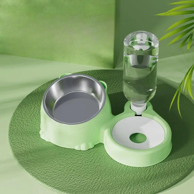 2 in 1 Pet Auto Feeder Automatic Food Dish – Dog Supplies