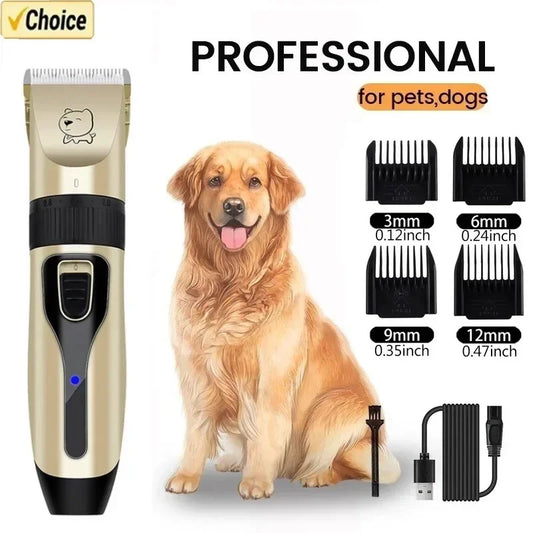Dog Professional Hair Clipper Electrical - MyPetDollar.com