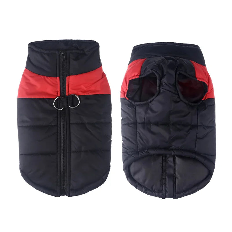 Big Dog Clothes Winter Warm Pet Vest Jacket - MyPetDollar.com