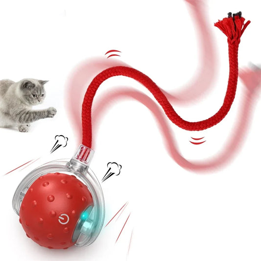 Interactive Cat Toy Ball USB Rechargeable - MyPetDollar.com